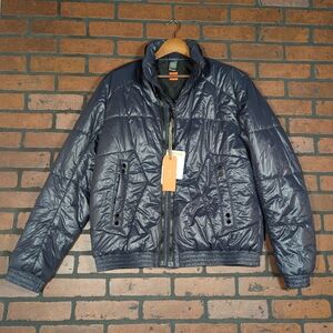 Hugo Boss Men's Navy Puffer Jacket‎ Thermore